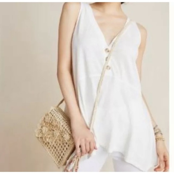 Mauve Tops - Anthropologie Maeve Alayna Tunic Tank Size XS